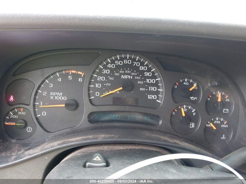 2003 Chevrolet Silverado 2500Hd Ls VIN: 1GCHC23G93F107614 Lot: 40230420