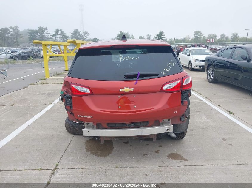 2020 Chevrolet Equinox Fwd Lt 1.5L Turbo VIN: 2GNAXKEV9L6222460 Lot: 40230432