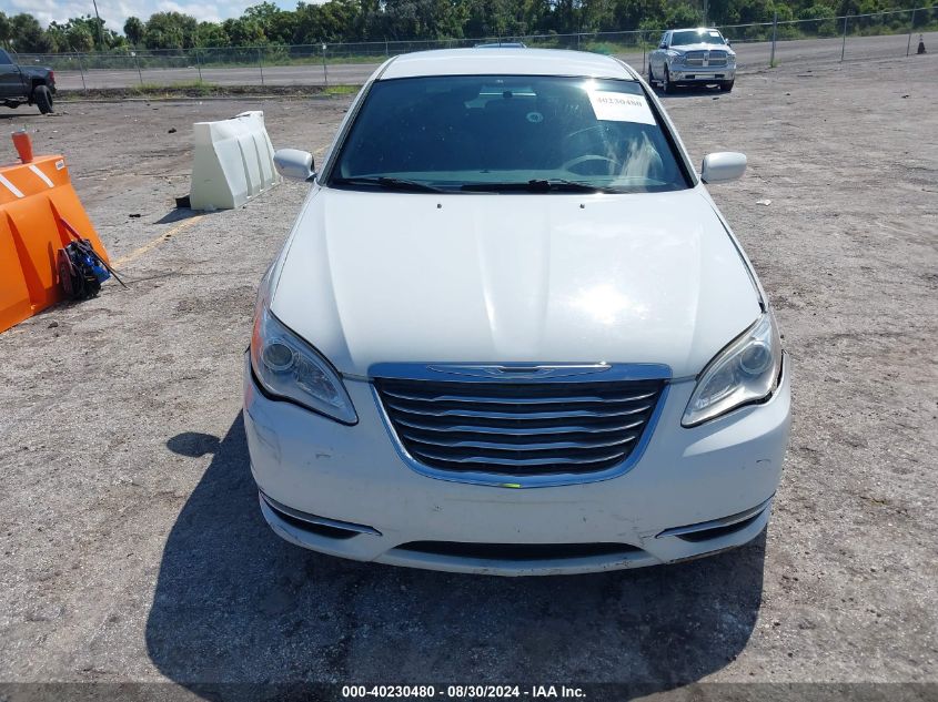 2014 Chrysler 200 Lx VIN: 1C3CCBAB0EN125059 Lot: 40230480