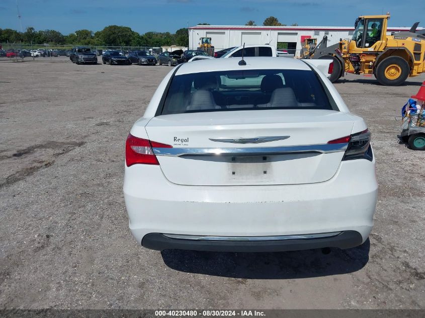 2014 Chrysler 200 Lx VIN: 1C3CCBAB0EN125059 Lot: 40230480