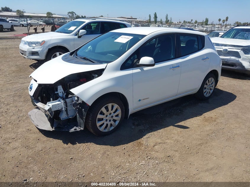 2016 NISSAN LEAF S - 1N4AZ0CP7GC307795
