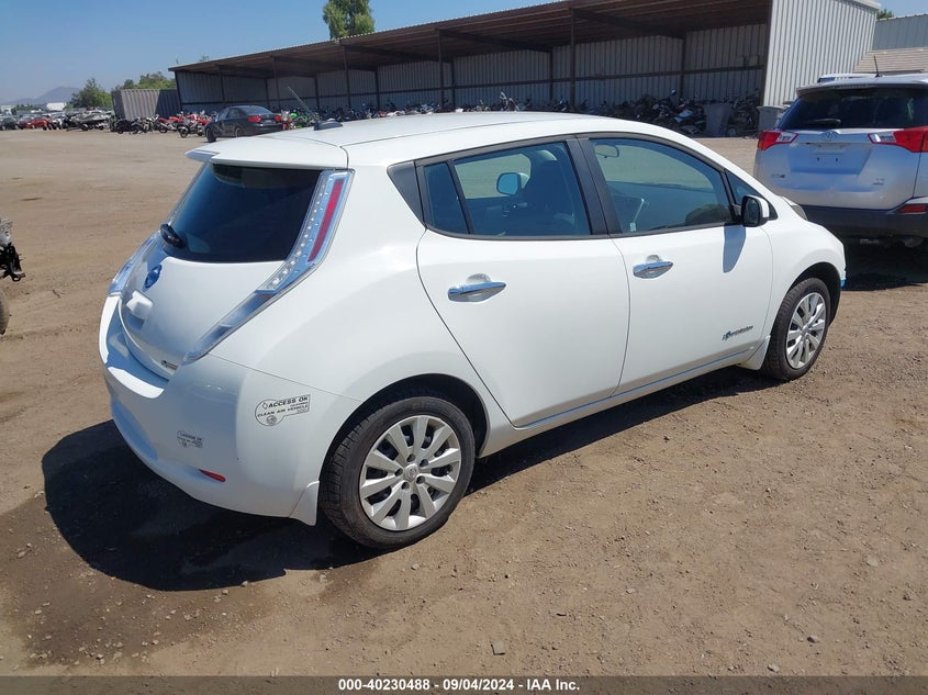 2016 NISSAN LEAF S - 1N4AZ0CP7GC307795