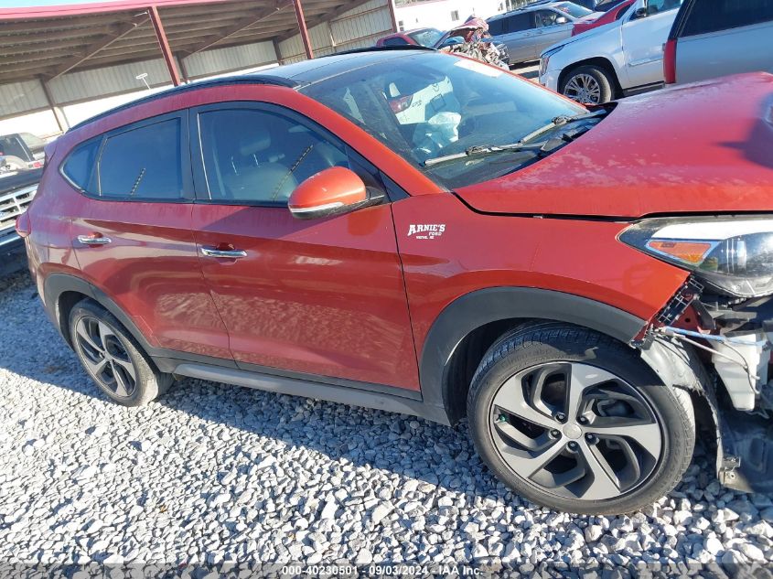 2018 Hyundai Tucson Limited VIN: KM8J3CA23JU608663 Lot: 40230501