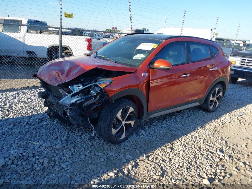 2018 Hyundai Tucson Limited VIN: KM8J3CA23JU608663 Lot: 40230501