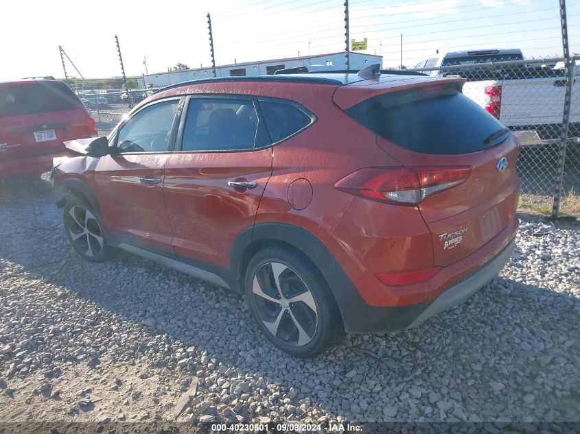 2018 Hyundai Tucson Limited VIN: KM8J3CA23JU608663 Lot: 40230501