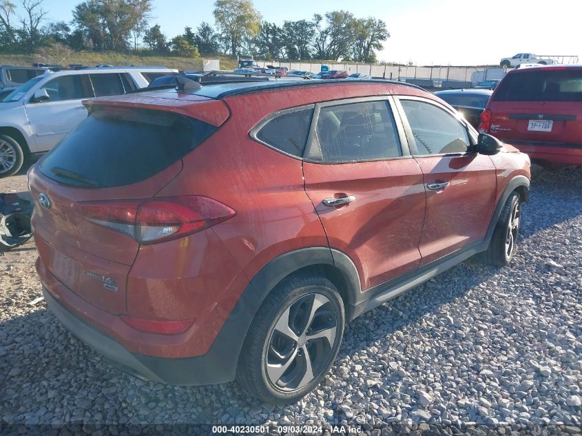 2018 Hyundai Tucson Limited VIN: KM8J3CA23JU608663 Lot: 40230501