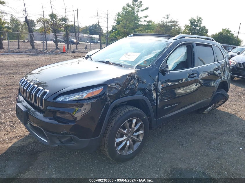 2014 JEEP CHEROKEE LIMITED - 1C4PJMDSXEW128989