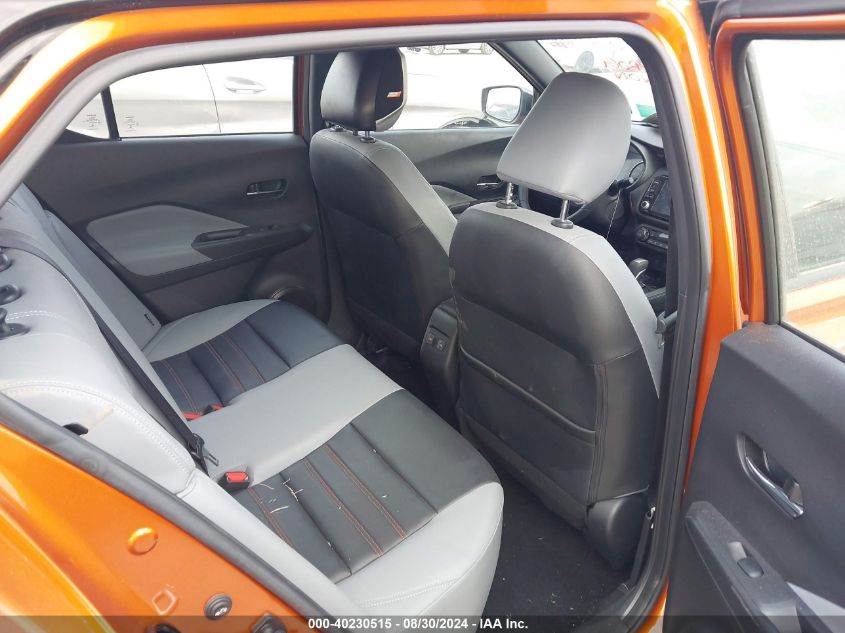 2022 Nissan Kicks Sr Xtronic Cvt VIN: 3N1CP5DV8NL501601 Lot: 40230515