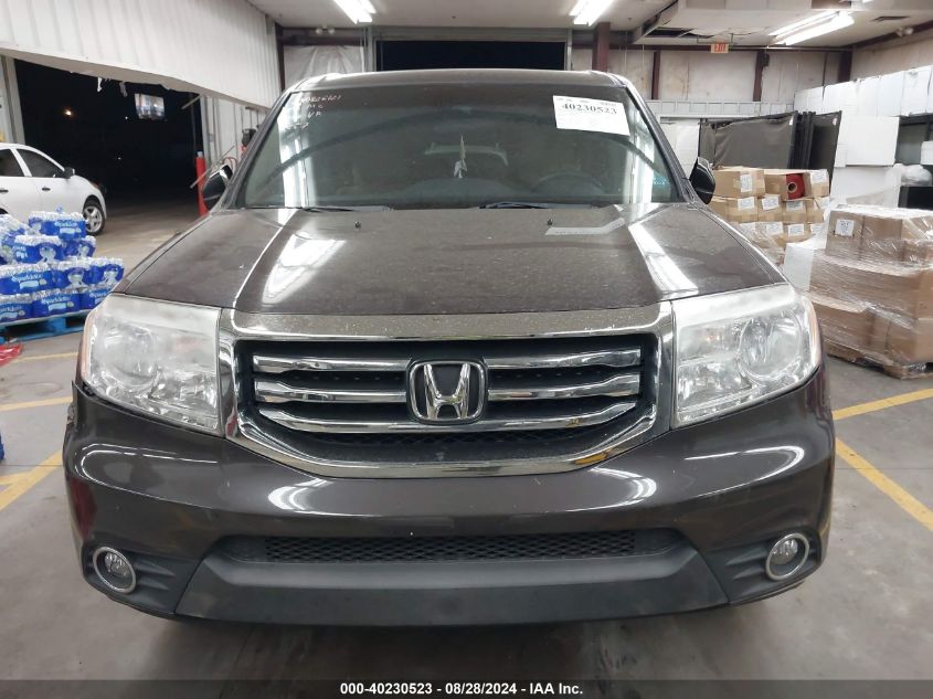 2013 Honda Pilot Ex VIN: 5FNYF3H44DB018857 Lot: 40230523