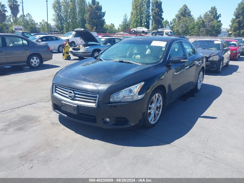 2013 Nissan Maxima 3.5 Sv VIN: 1N4AA5APXDC813785 Lot: 40230589