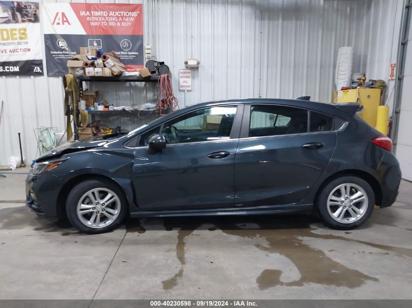 2017 Chevrolet Cruze Lt Auto VIN: 3G1BE6SM3HS577695 Lot: 40230598