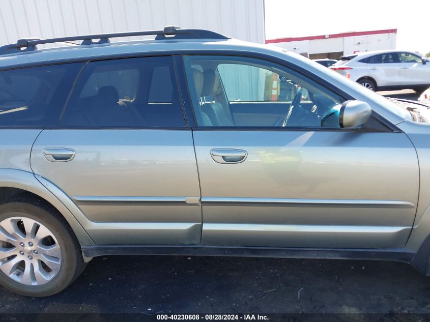 2009 Subaru Outback 2.5I Limited VIN: 4S4BP66C297344907 Lot: 40230608