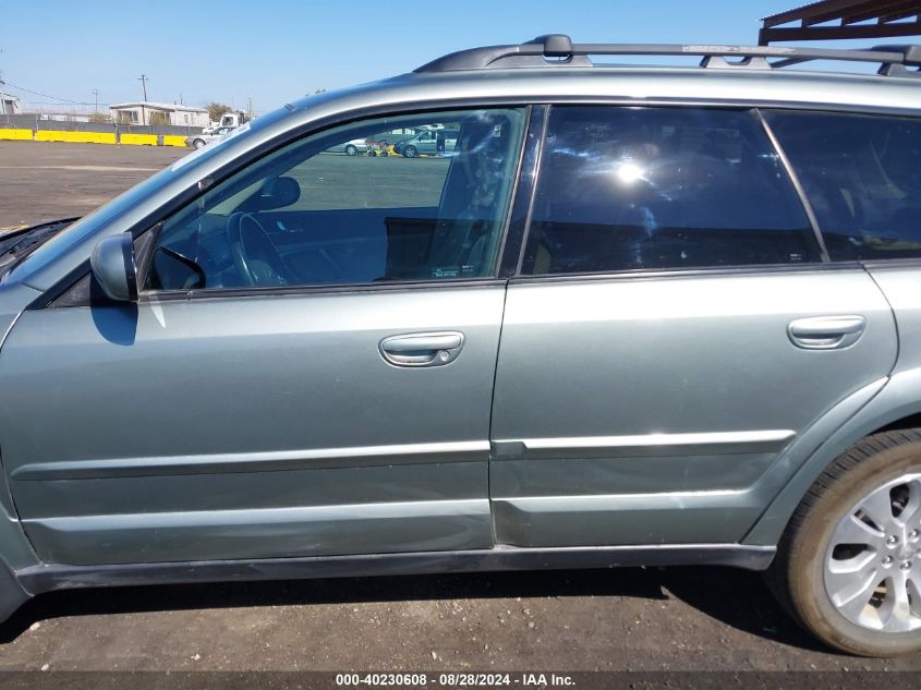 2009 Subaru Outback 2.5I Limited VIN: 4S4BP66C297344907 Lot: 40230608