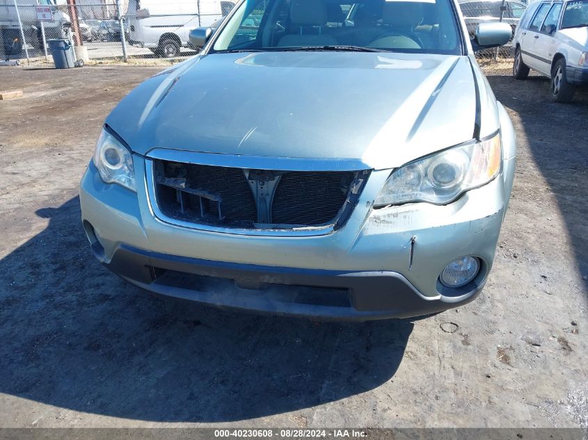 2009 Subaru Outback 2.5I Limited VIN: 4S4BP66C297344907 Lot: 40230608