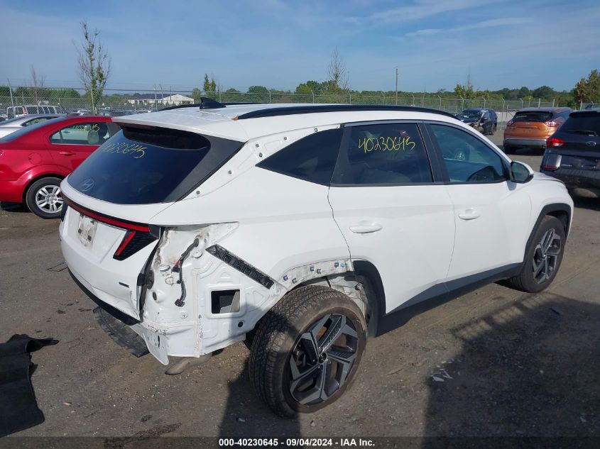 VIN 5NMJCCAE8NH097365 2022 HYUNDAI TUCSON SEL