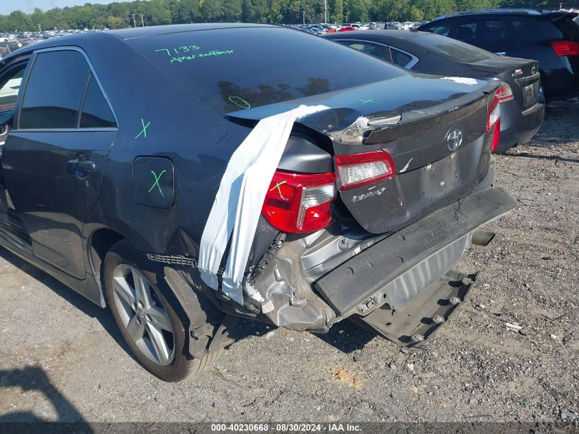 2014 Toyota Camry Se VIN: 4T1BF1FK3EU376872 Lot: 40230668