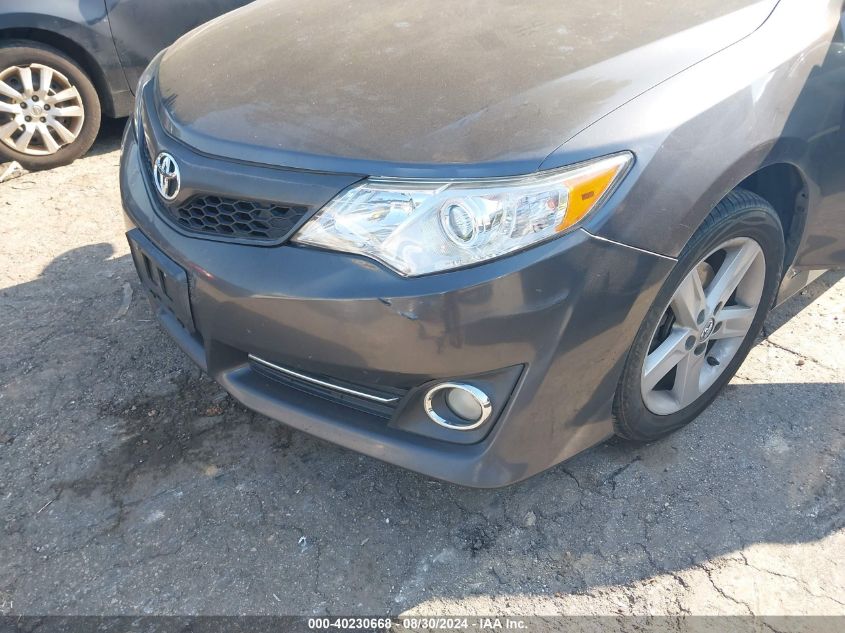 2014 Toyota Camry Se VIN: 4T1BF1FK3EU376872 Lot: 40230668