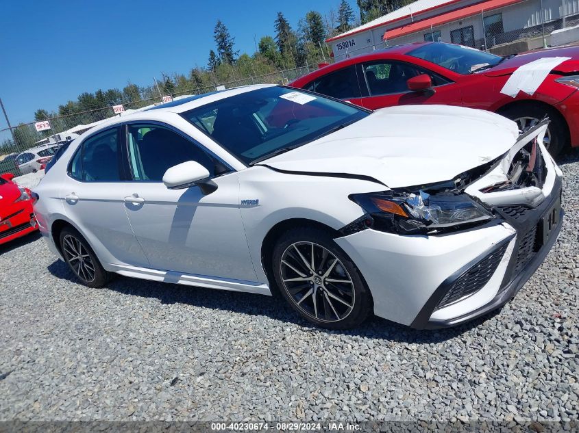 2021 Toyota Camry Se Hybrid VIN: 4T1S31AK1MU023710 Lot: 40230674