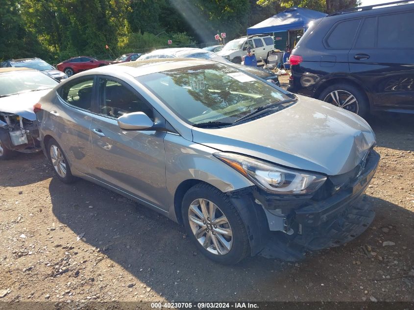 KMHDH4AE9FU226269 2015 HYUNDAI ELANTRA - Image 1