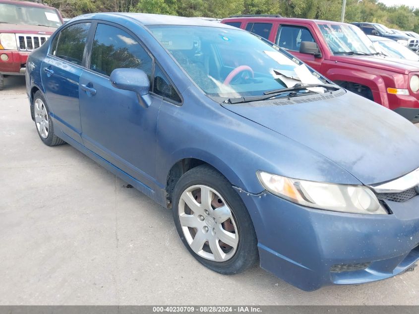 2010 Honda Civic Lx VIN: 2HGFA1F52AH563663 Lot: 40230709