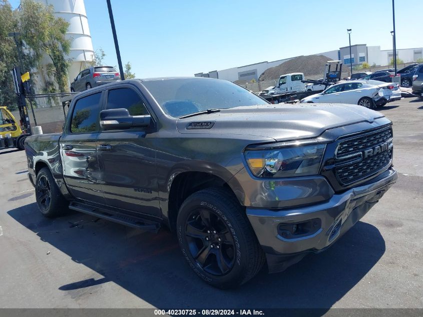 2022 Ram 1500 Big Horn 4X2 5'7 Box VIN: 1C6RREFT6NN393550 Lot: 40230725