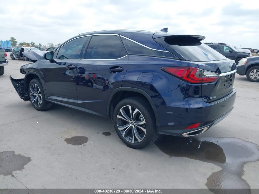 VIN 2T2HZMAA2NC250386 2022 Lexus RX, 350 no.3