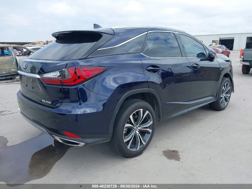 VIN 2T2HZMAA2NC250386 2022 Lexus RX, 350 no.4