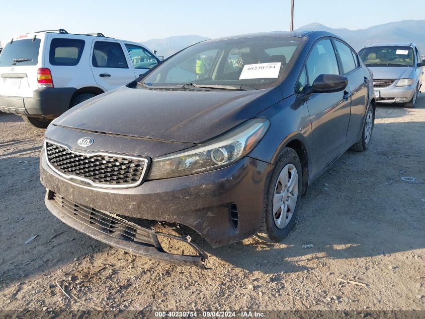 2017 Kia Forte Lx VIN: 3KPFK4A76HE143075 Lot: 40230754