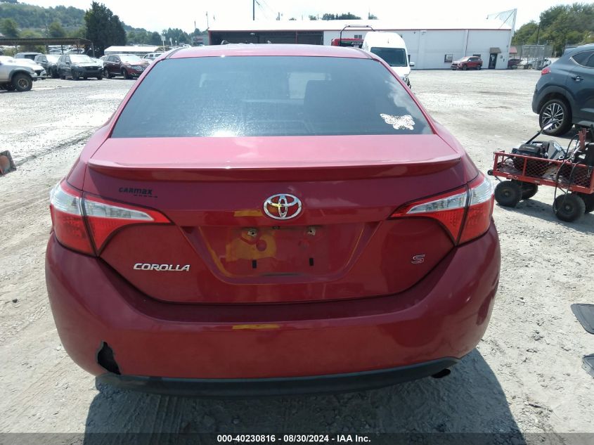 2015 Toyota Corolla S Plus VIN: 2T1BURHE5FC307678 Lot: 40230816