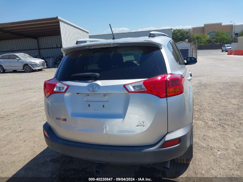 2015 Toyota Rav4 Le VIN: JTMBFREV7FJ033564 Lot: 40230847