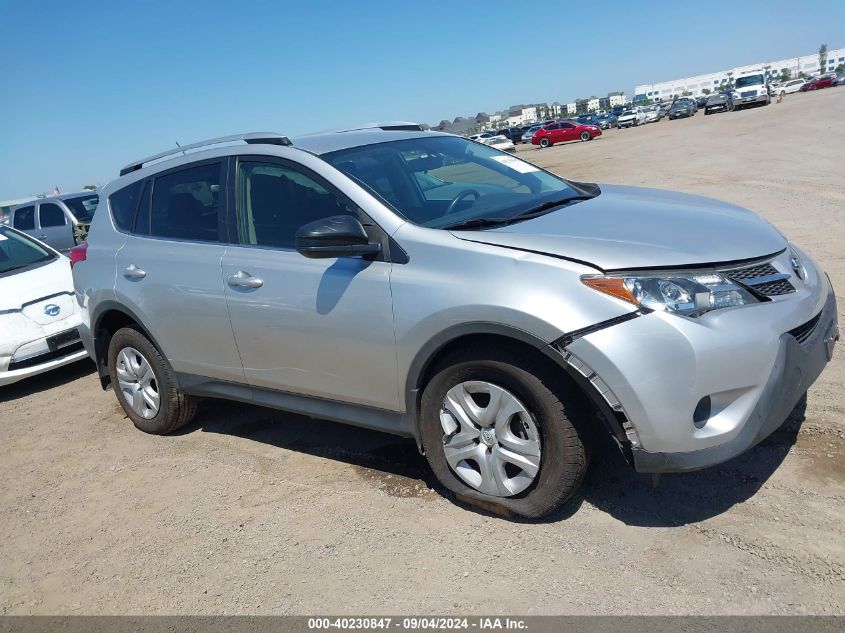 2015 Toyota Rav4 Le VIN: JTMBFREV7FJ033564 Lot: 40230847