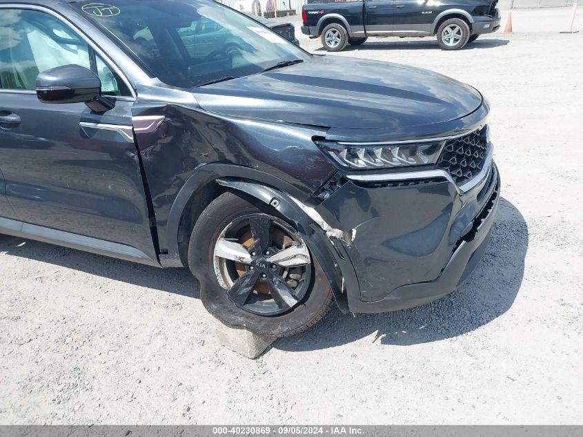 VIN 5XYRG4LC7MG020164 2021 KIA SORENTO LX