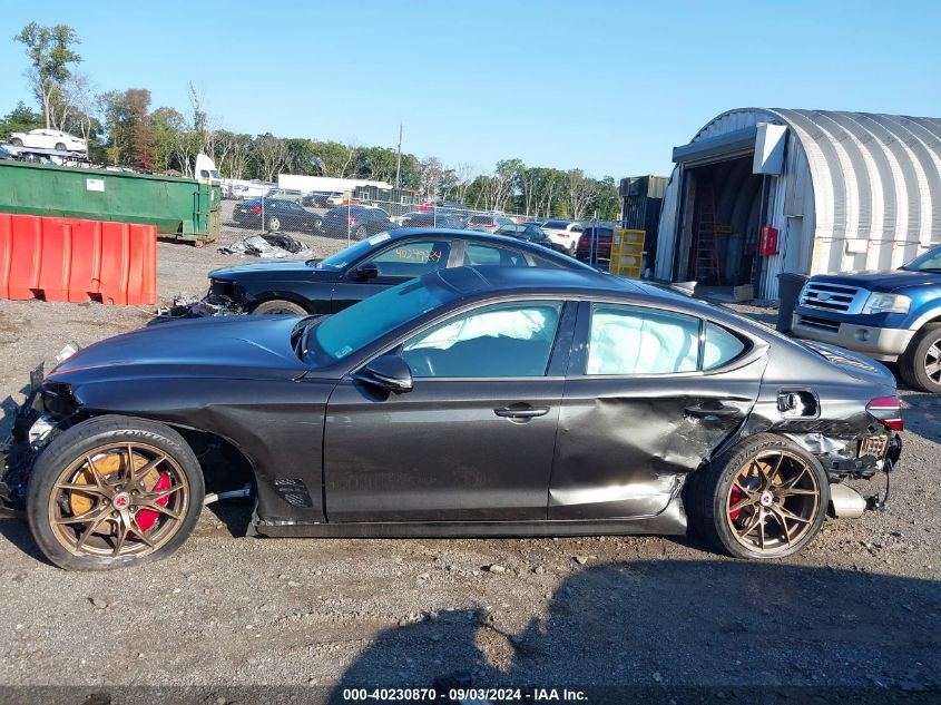 2023 Genesis G70 3.3T Awd VIN: KMTG54TE6PU119593 Lot: 40230870