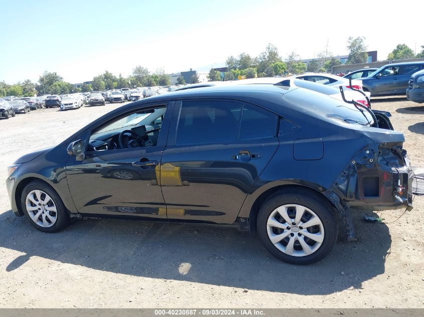 2022 Toyota Corolla Le VIN: JTDEPMAE0NJ226298 Lot: 40230887