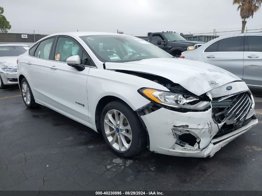 3FA6P0LU5KR104092 2019 FORD FUSION - Image 1