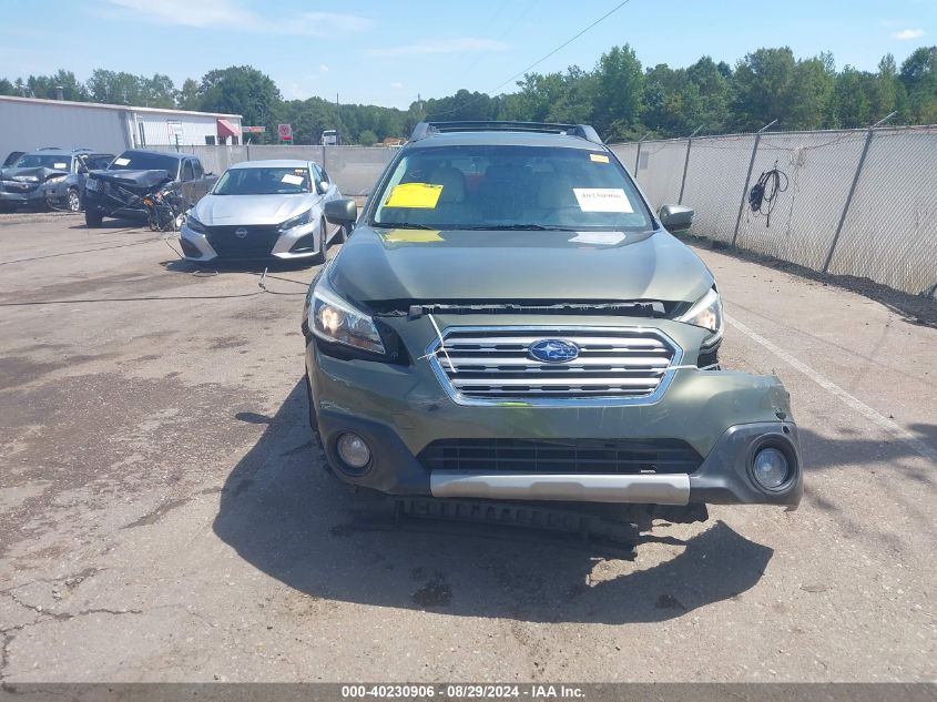 2015 Subaru Outback 2.5I Limited VIN: 4S4BSBNC9F3336508 Lot: 40230906