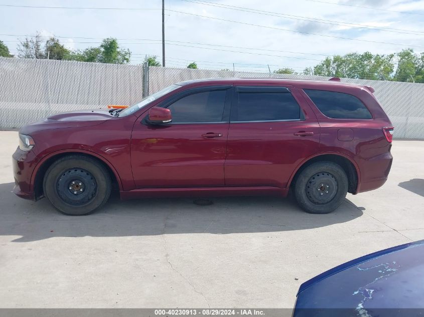 2019 Dodge Durango R/T Rwd VIN: 1C4SDHCT0KC663314 Lot: 40230913