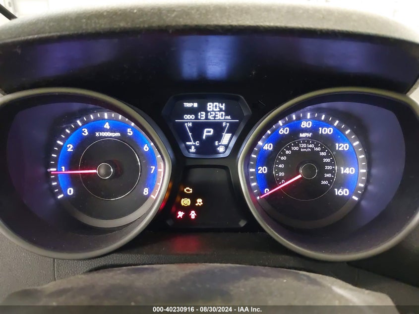 KMHDH6AE0DU009475 2013 Hyundai Elantra Gs