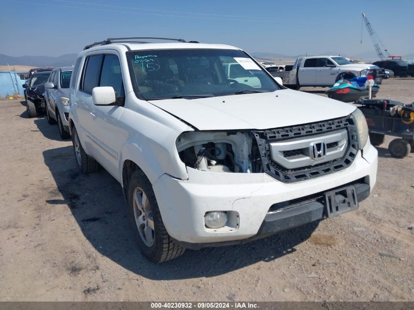 2011 Honda Pilot Ex-L VIN: 5FNYF4H78BB016204 Lot: 40230932