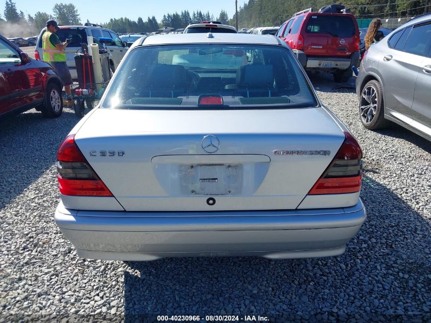 2000 Mercedes-Benz C 230 Kompressor VIN: WDBHA24G0YA862349 Lot: 40230966