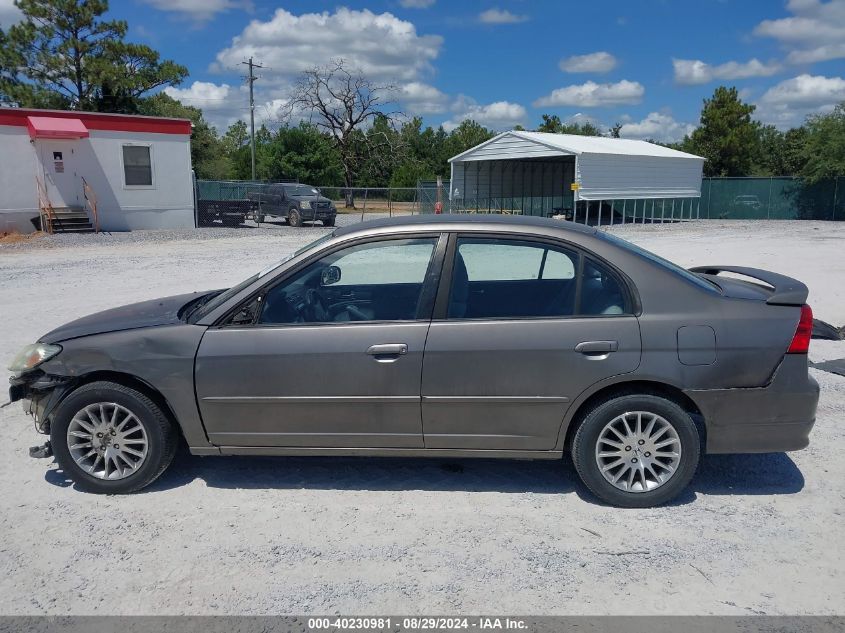 2005 Honda Civic Lx VIN: 2HGES165X5H589636 Lot: 40230981