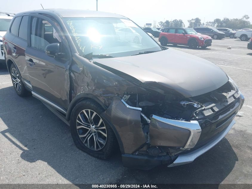 2016 Mitsubishi Outlander Es VIN: JA4AD2A31GZ050970 Lot: 40230985