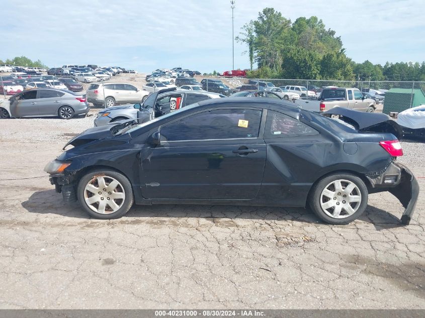 2008 Honda Civic Lx VIN: 2HGFG12698H566227 Lot: 40231000