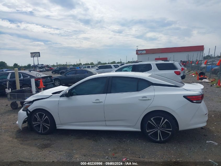 2023 Nissan Sentra Sr Xtronic Cvt VIN: 3N1AB8DV8PY272298 Lot: 40230998