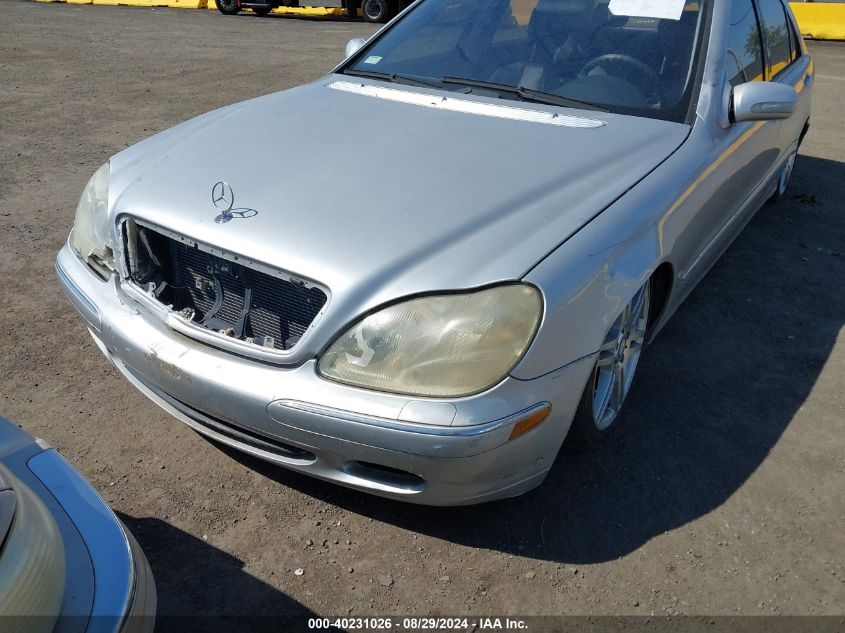 2001 Mercedes-Benz S 430 VIN: WDBNG70J51A198135 Lot: 40231026