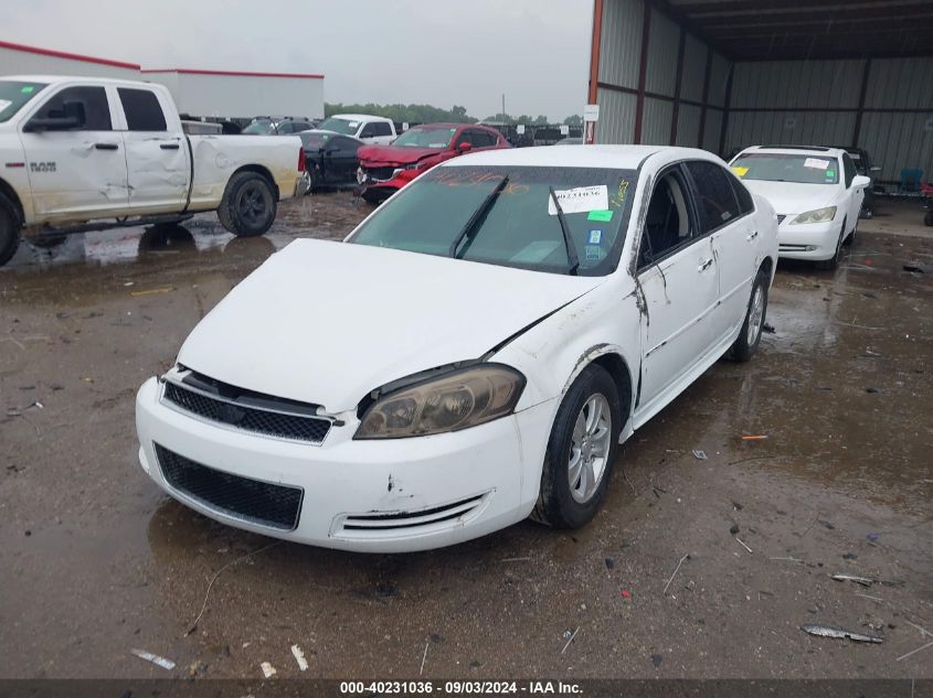 2012 Chevrolet Impala Ls VIN: 2G1WF5E34C1330105 Lot: 40231036