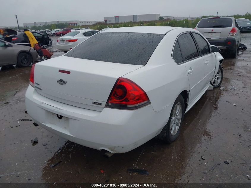 2012 Chevrolet Impala Ls VIN: 2G1WF5E34C1330105 Lot: 40231036