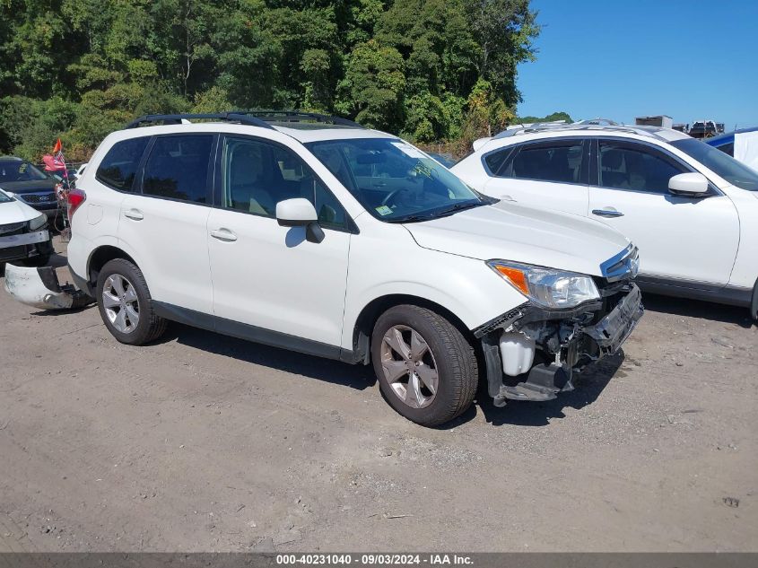 2016 Subaru Forester 2.5I Premium VIN: JF2SJADCXGH531848 Lot: 40231040