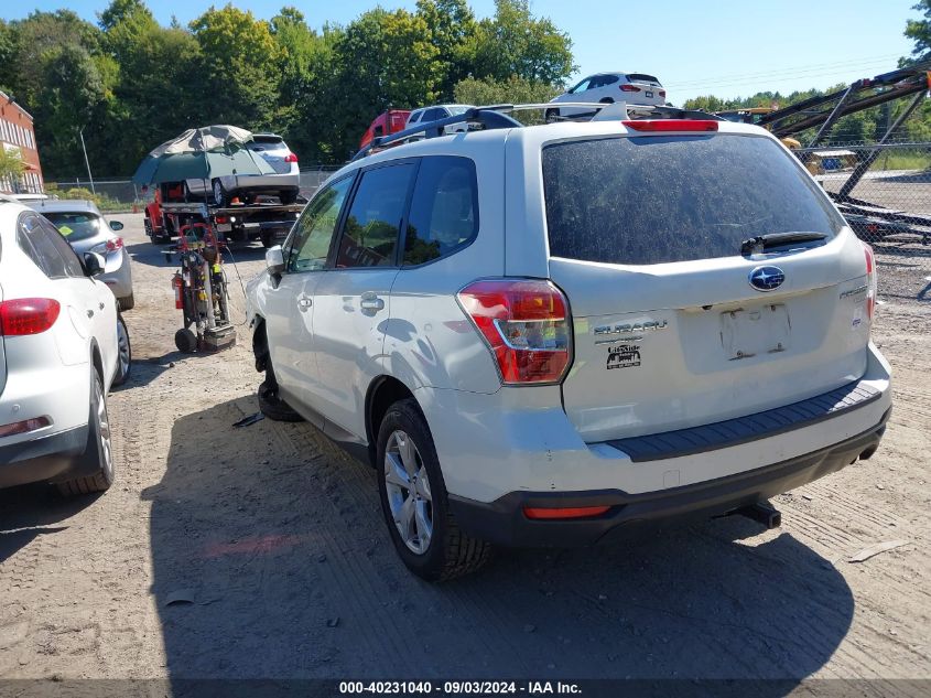 2016 Subaru Forester 2.5I Premium VIN: JF2SJADCXGH531848 Lot: 40231040