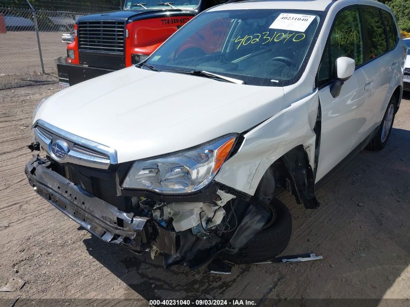 2016 Subaru Forester 2.5I Premium VIN: JF2SJADCXGH531848 Lot: 40231040